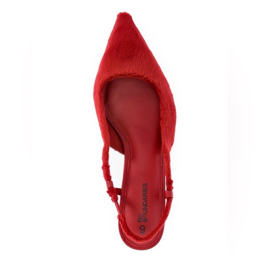No Boundaries Vibrant Red Heels